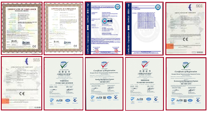 權威認證：本廠已通過ISO9001:2015國際質量管理體系認證、本廠已通過ISO14001:2015環境管理體系認證、產品符合CE標準